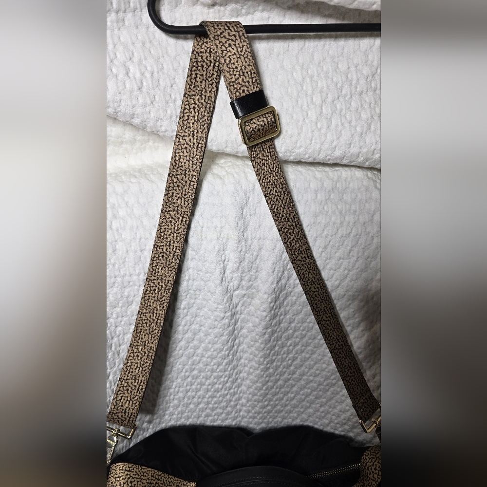 Borbonese Black Crossbody Purse - Picture 4 of 11